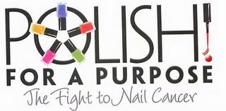 POLISH! FOR A PURPOSE THE FIGHT TO NAIL CANCER trademark