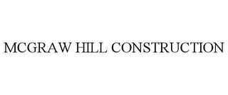 MCGRAW HILL CONSTRUCTION trademark