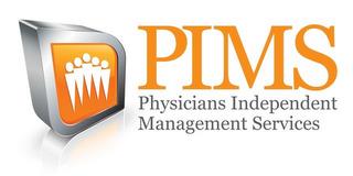 PIMS PHYSICIANS INDEPENDENT MANAGEMENT SERVICES trademark