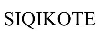 SIQIKOTE trademark