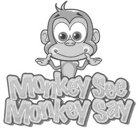 MONKEY SEE MONKEY SAY trademark