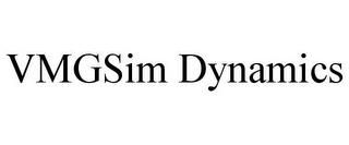 VMGSIM DYNAMICS trademark