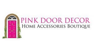 PINK DOOR DECOR HOME ACCESSORIES BOUTIQUE trademark