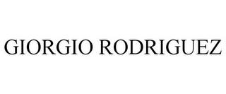 GIORGIO RODRIGUEZ trademark