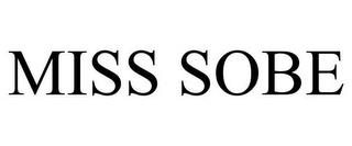 MISS SOBE trademark