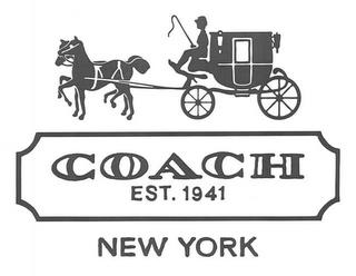 COACH EST. 1941 NEW YORK trademark