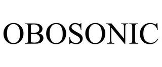 OBOSONIC trademark