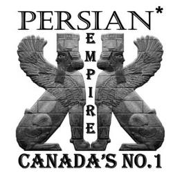 PERSIAN EMPIRE* CANADA'S NO. 1 trademark