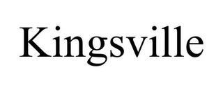 KINGSVILLE trademark