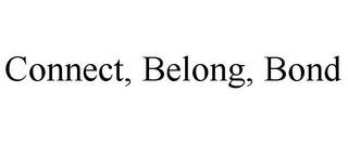 CONNECT, BELONG, BOND trademark