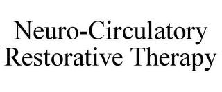 NEURO-CIRCULATORY RESTORATIVE THERAPY trademark