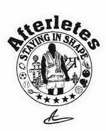 AFTERLETES STAYING IN SHAPE trademark