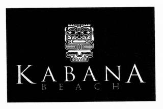 KABANA BEACH trademark