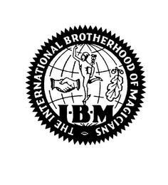 THE INTERNATIONAL BROTHERHOOD OF MAGICIANS IBM trademark