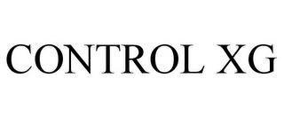 CONTROL XG trademark