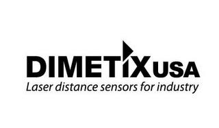 DIMETIX USA LASER DISTANCE SENSORS FOR INDUSTRY trademark