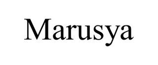 MARUSYA trademark