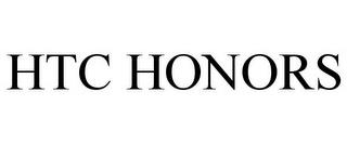 HTC HONORS trademark