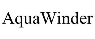 AQUAWINDER trademark