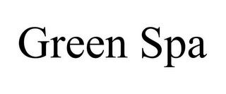 GREEN SPA trademark