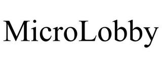 MICROLOBBY trademark