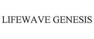 LIFEWAVE GENESIS trademark