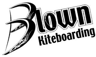 BLOWN KITEBOARDING trademark