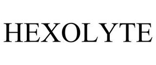 HEXOLYTE trademark