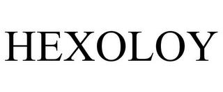 HEXOLOY trademark