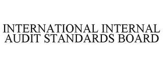 INTERNATIONAL INTERNAL AUDIT STANDARDS BOARD trademark