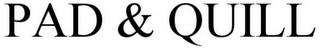 PAD & QUILL trademark