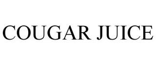 COUGAR JUICE trademark