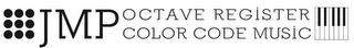 JMP OCTAVE REGISTER COLOR CODE MUSIC trademark