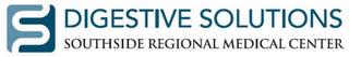 S DIGESTIVE SOLUTIONS SOUTHSIDE REGIONAL MEDICAL CENTER trademark