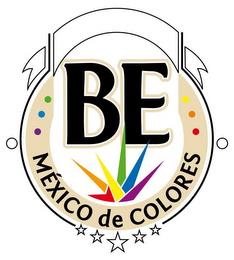 BE MEXICO DE COLORES trademark