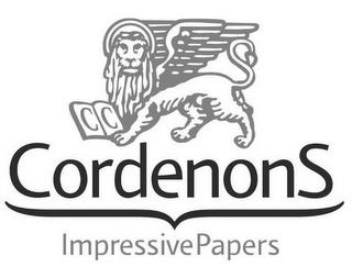 CORDENONS IMPRESSIVE PAPERS trademark