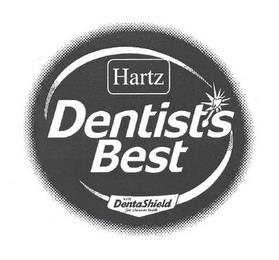 HARTZ DENTIST'S BEST WITH DENTASHIELD FOR CLEANER TEETH trademark