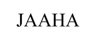 JAAHA trademark