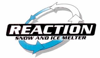 REACTION SNOW AND ICE MELTER trademark