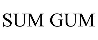 SUM GUM trademark