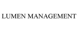 LUMEN MANAGEMENT trademark