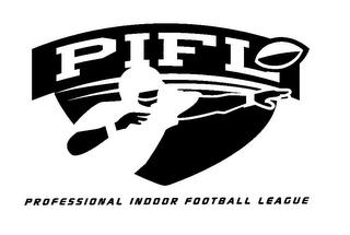 PIFL PROFESSIONAL INDOOR FOOTBALL LEAGUE trademark