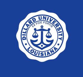 DILLARD UNIVERSITY LOUISIANA EX FIDE FORTIS trademark