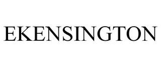 EKENSINGTON trademark