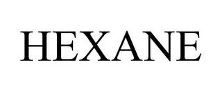 HEXANE trademark