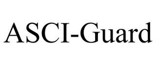 ASCI-GUARD trademark