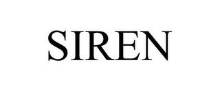 SIREN trademark