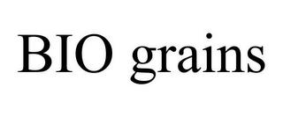 BIO GRAINS trademark