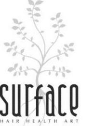 SURFACE HAIR HEALTH ART trademark