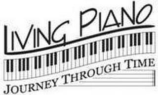 LIVING PIANO JOURNEY THROUGH TIME trademark